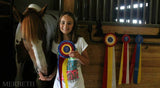 Showoff Ribbon Rack - Reining Horse - Stall Rack