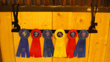 Showoff Ribbon Rack - Reining Horse - Stall Rack