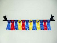 Showoff Ribbon Rack - Reining Horse - Wall Rack