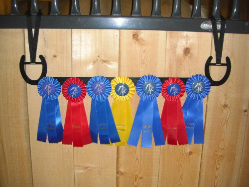 Showoff Ribbon Rack - Horse Shoe - Stall Rack